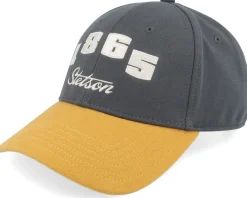 Adjustable-Stetson Baseball Retro Numbers Ochre-Green Adjustable -