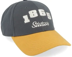 Adjustable-Stetson Baseball Retro Numbers Ochre-Green Adjustable -