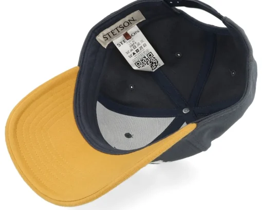 Adjustable-Stetson Baseball Retro Numbers Ochre-Green Adjustable -