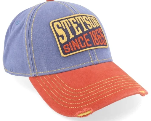Adjustable-Stetson Baseball Since 1865 Vintage /Red Adjustable - Blue