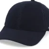 Earflap-Stetson Baseball Wool/Cashmere Black Ear Flap -