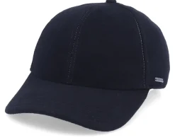 Earflap-Stetson Baseball Wool/Cashmere Black Ear Flap -