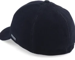 Earflap-Stetson Baseball Wool/Cashmere Black Ear Flap -