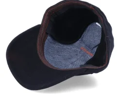 Earflap-Stetson Baseball Wool/Cashmere Black Ear Flap -