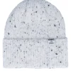 Cuff Beanies-Djinns Basic Beanie Spotted Knit-Off White/Black Cuff -