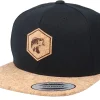 Snapback-Skillfish Bass Patch Black/Cork Snapback -