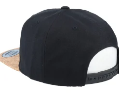 Snapback-Skillfish Bass Patch Black/Cork Snapback -