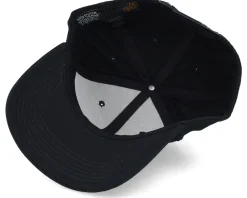 Adjustable-Northern Hooligans Batter Curved Brim Cap Black/Black Adjustable -