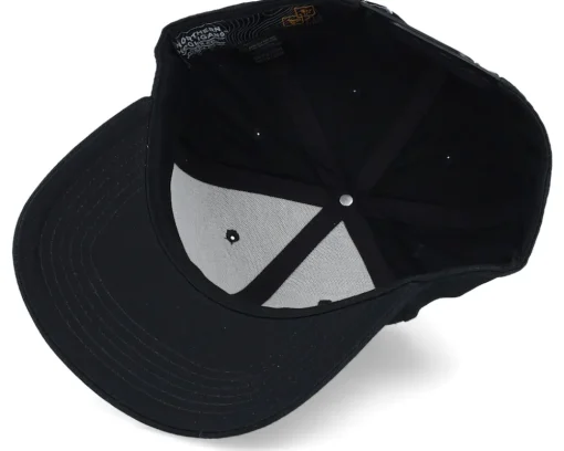 Adjustable-Northern Hooligans Batter Curved Brim Cap Black/Black Adjustable -