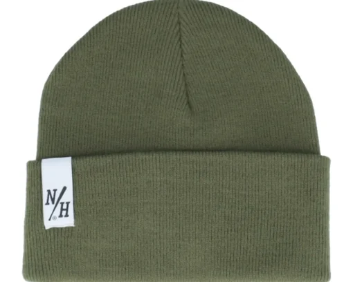 Cuff Beanies-Northern Hooligans Batts Wood Green Cuff -