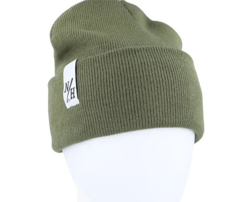 Cuff Beanies-Northern Hooligans Batts Wood Green Cuff -
