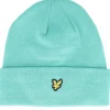 Online Lyle & Scott Beanie Alpine Sky Cuff - Blue