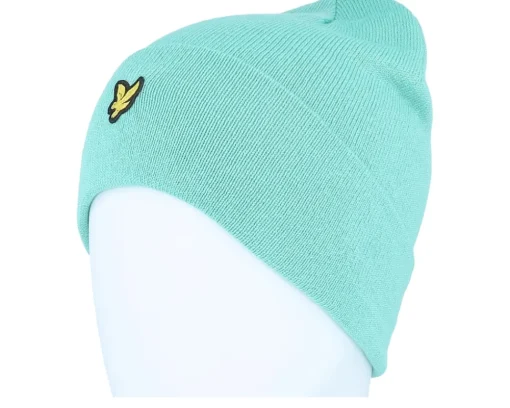 Online Lyle & Scott Beanie Alpine Sky Cuff - Blue