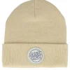 Cuff Beanies-Santa Cruz Beanie Contour Bubble Dot Calico Cuff - Beige