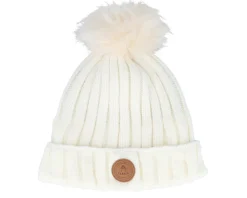 Pom Beanies-Cabaïa Beanie Kir Royal White Pom -