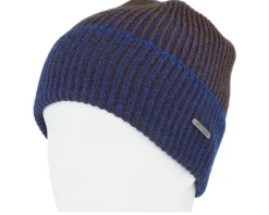 Online Stetson Beanie Merino Wool-62 Royal/Black Cuff -