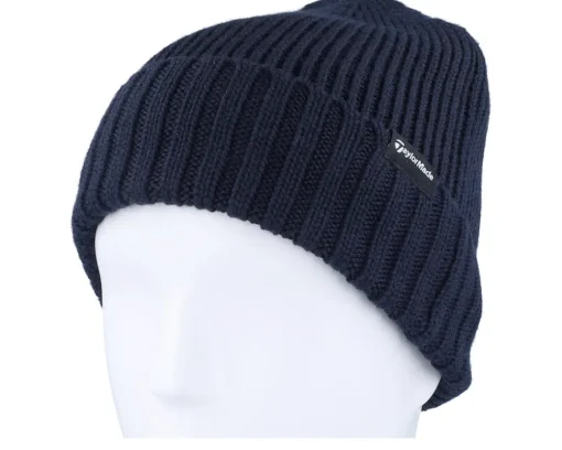 Cuff Beanies-Taylor Made Beanie Navy Cuff - Blue