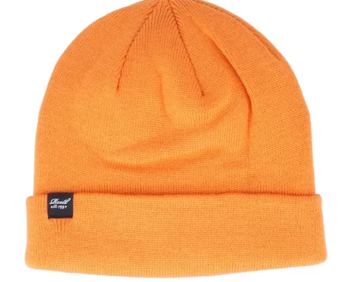 Cuff Beanies-Reell Beanie Orange Cuff -