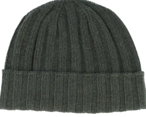 Online MJM Hats Beanie Soft Rec Cashmere/Wool Camel Cuff - Beige