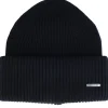 Best Stetson Beanie Wool Cuff - Black