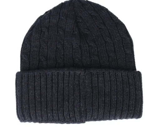Hot Stetson Beanie Wool Black Cuff -