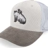 Trucker-Wild Spirit Bear & Nature Cord Grey/Darkgrey Trucker -