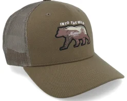Trucker-SQRTN Bear Cap Brown Trucker -