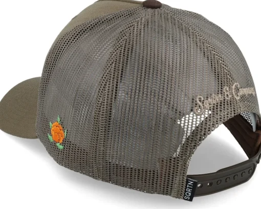 Trucker-SQRTN Bear Cap Brown Trucker -