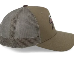 Trucker-SQRTN Bear Cap Brown Trucker -