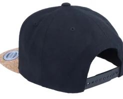 Snapback-Wild Spirit Bear Mountain Patch Black/Cork Snapback -