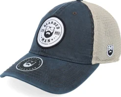 Trucker-Bearded Man Beard Logo R 112p Kryptek Neptune/Black Trucker -