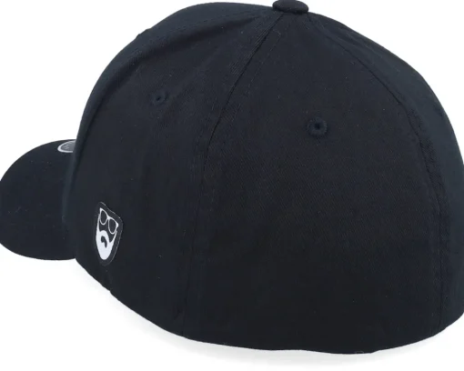 Sale Bearded Man Beard Logo R Wooly Combed Flexfit - Black