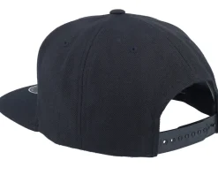 Snapback-Bearded Man Bearded Script Black Snapback -