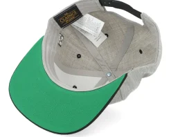 Snapback-Bearded Man Bearded Smiley Grey/Black Snapback -