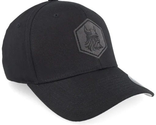 Sale Vikings Bearded Viking Helmet Flexfit - Black