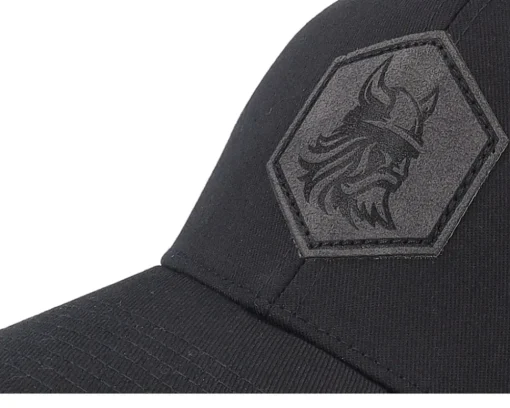 Sale Vikings Bearded Viking Helmet Flexfit - Black