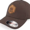 Sale Vikings Bearded Viking Helmet Flexfit - Brown