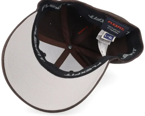 Sale Vikings Bearded Viking Helmet Flexfit - Brown