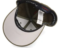 Flexfit-Vikings Bearded Viking Helmet Olive Flexfit Wooly Combed - Green