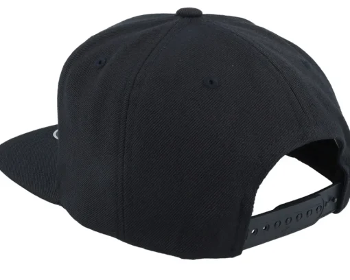 Snapback-Bearded Man Beardheart Black Snapback -