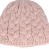 Online Seeberger Beautiful Cabl knit Beanie - Pink
