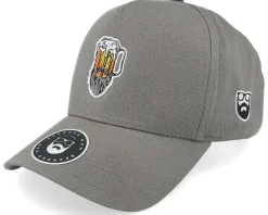 Adjustable-Bearded Man Beer Man Logo Grey A-Frame Adjustable -