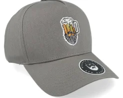 Adjustable-Bearded Man Beer Man Logo Grey A-Frame Adjustable -
