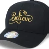 Outlet Ho-Ho-Hats Believe Christmas Spirit Black 110 Adjustable - Iconic