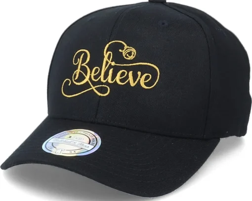 Outlet Ho-Ho-Hats Believe Christmas Spirit Black 110 Adjustable - Iconic