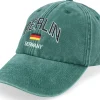 Dad Cap-Iconic Berlin Germany Washed Dad Cap - Green