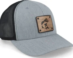 Trucker-Union Standard Supply Big Bass Walnut Wood Heather/Black-os - Grey