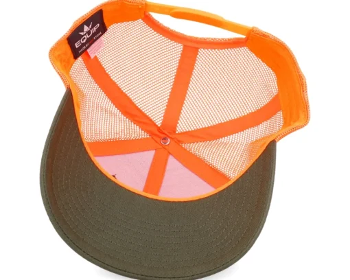 Clearance Hunter Big Boar Wide Mash/Fluorescent Orange Trucker - Green