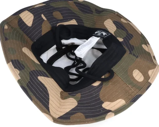 Buckets-Billabong Big John Print Olive Camo Bucket -