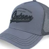 Trucker-Stetson Big Size American Heritage Classic Charcoal A-Frame Trucker -
